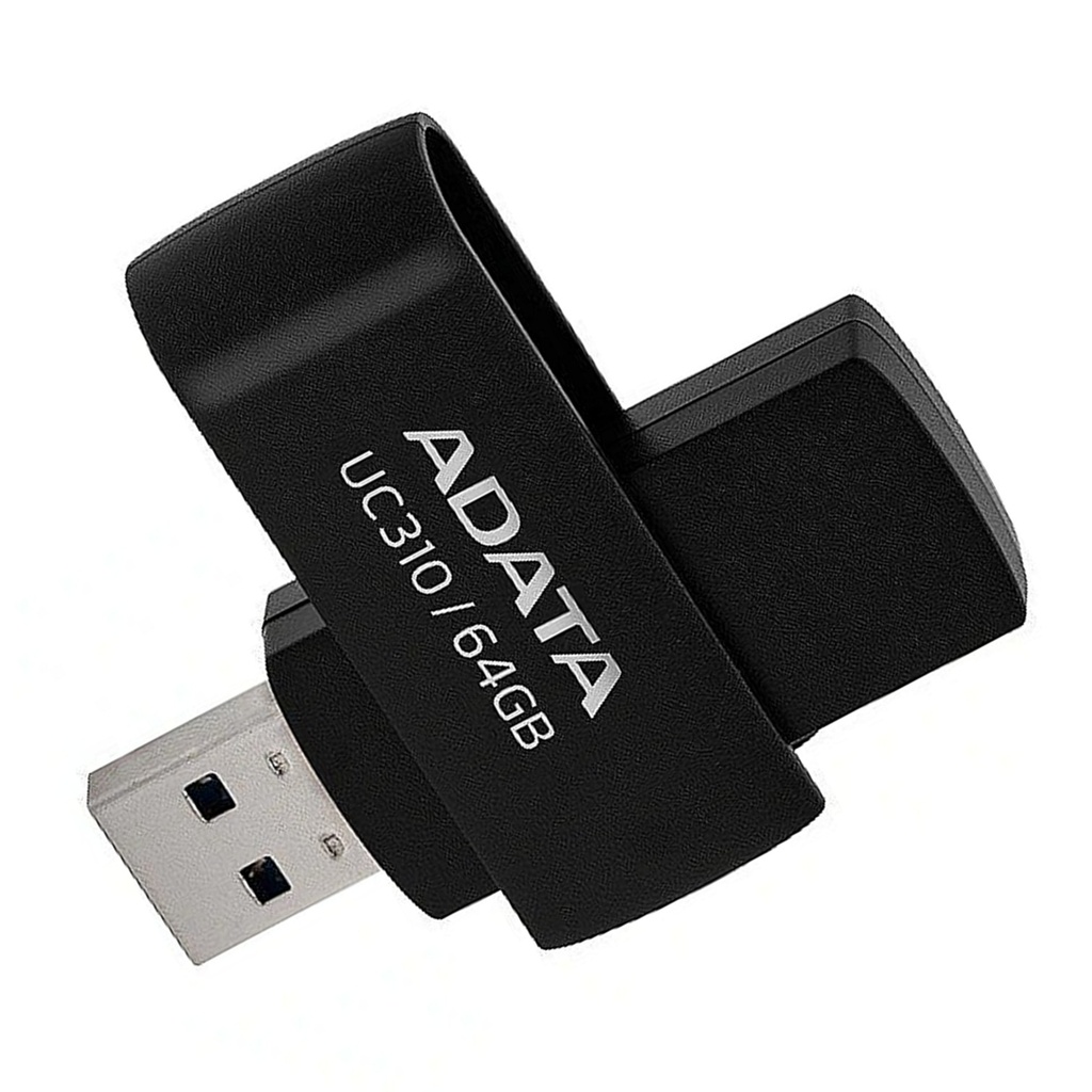 [UC310-64G-RBK] Adata - Memoria Pendrive USB DashDrive UC310 64GB USB 3.2 [Negro]