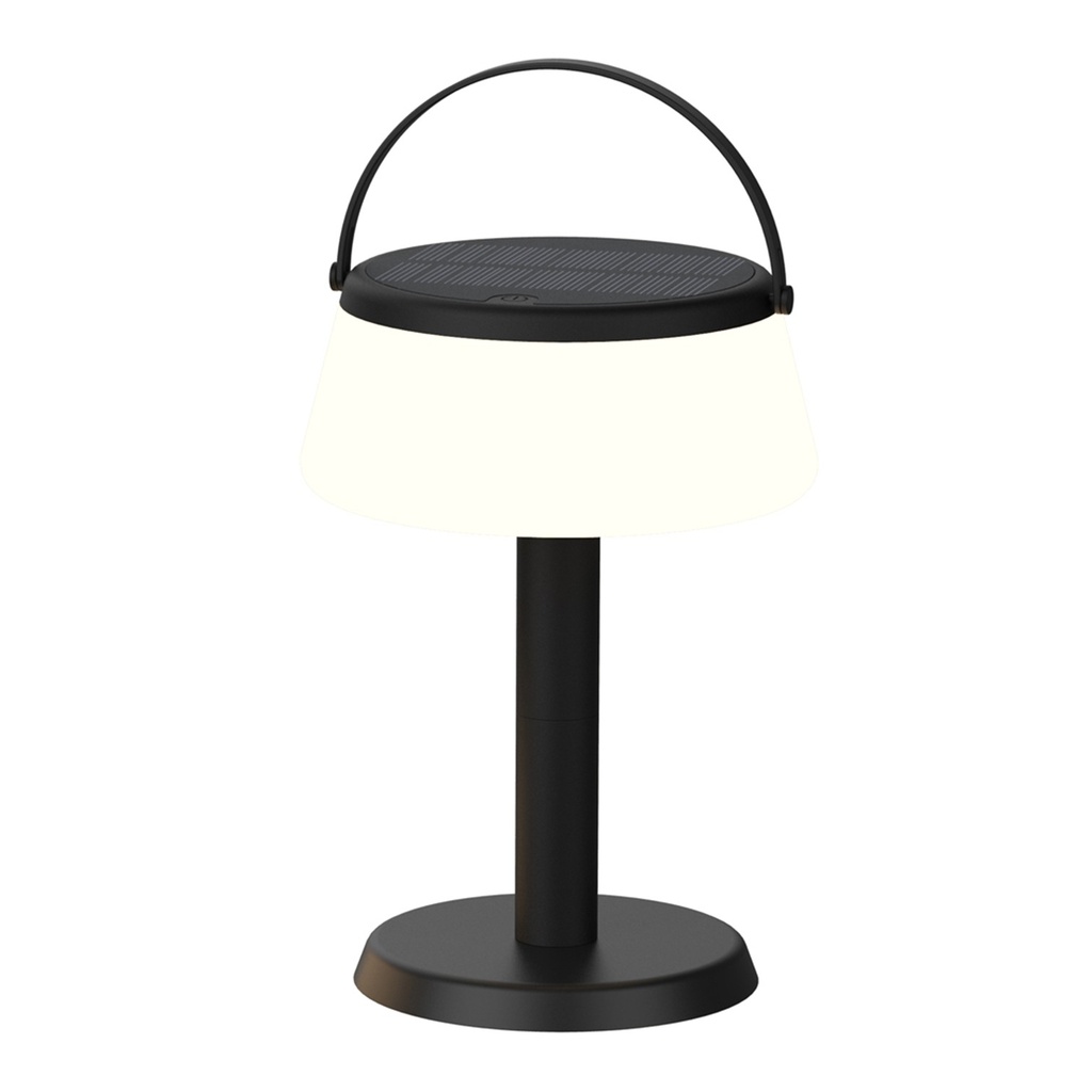 [S-NOMAD-N] Lucerna - Lampara Decorativa Solar Nomad Blanca [142mm x 200mm] Recargable 2000mAh IP44