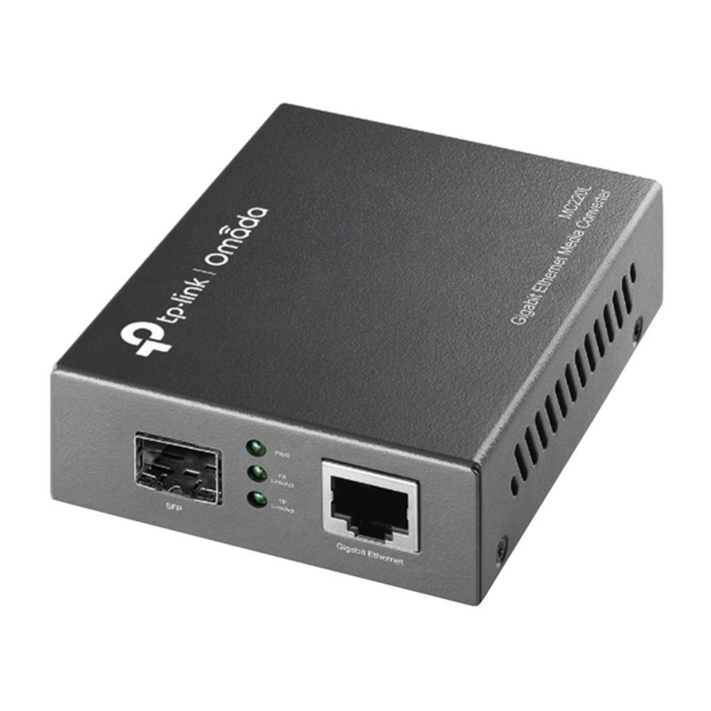 [MC220L] TP-Link - Convertidor Fibra Óptica Gigabit Ethernet Sfp A Rj45 Tp-link