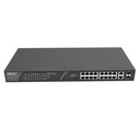 [RG-ES118S-LP] Ruijie/Reyee - SMB Switch Rackeable 16 Puertos 10/100Mbps POE FE + 2 Puertos GE 120 W