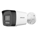 [DS-2CD1043G2-LIUF/SL(2.8mm)(O-STD)] Hikvision - Cámara HD Bullet con Audio de 2 Vias IP 2K [4MP] Lente 2.8mm Acusense Dual Light [Metal/Plástico]