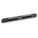 [PN-UTP612] Onlink - Patch Panel 12 Puertos 19" 1U CAT6 (Categoria 6)