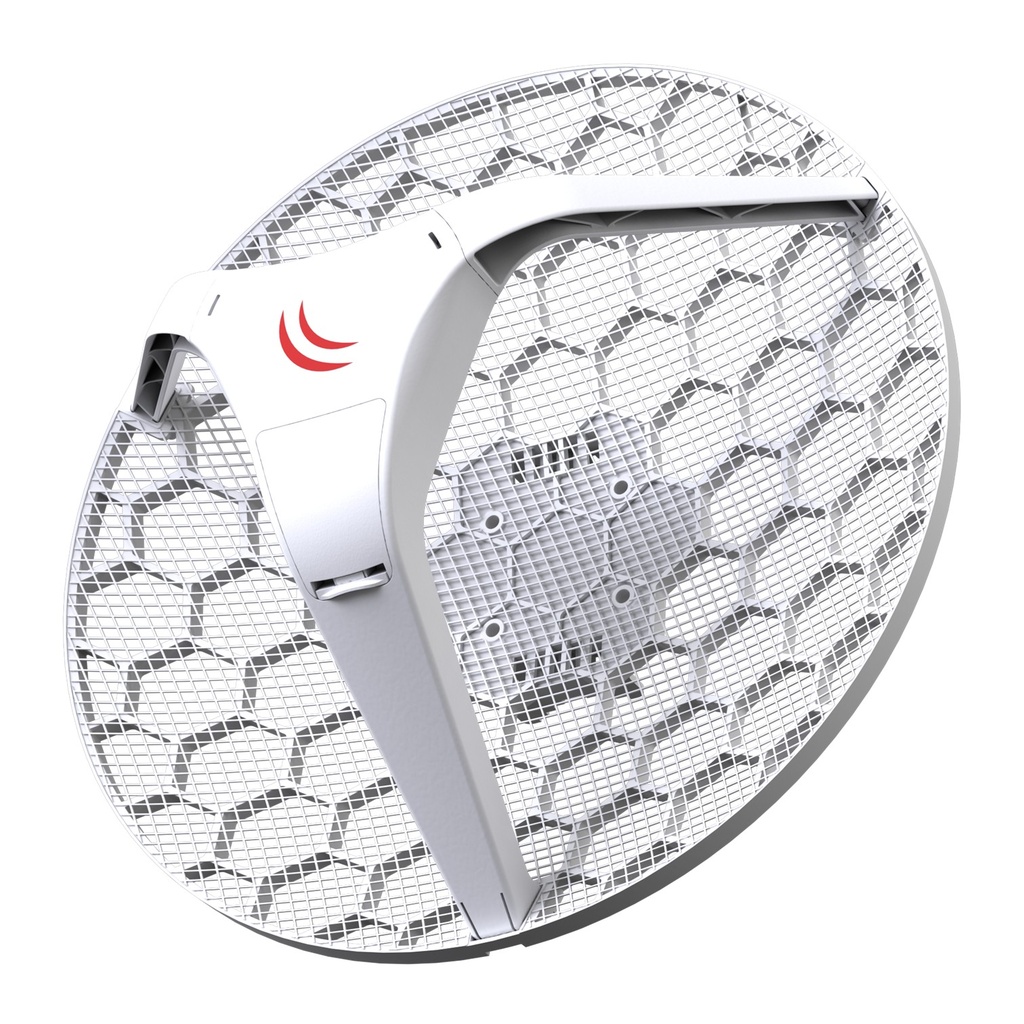 [RBLHG5kit] Mikrotik - (LHG 5) Cliente y PtP en 5 GHz 802.11 a/n Antena Integrada de 24.5dBi Hasta 316mW de Potencia [3 Unidades]