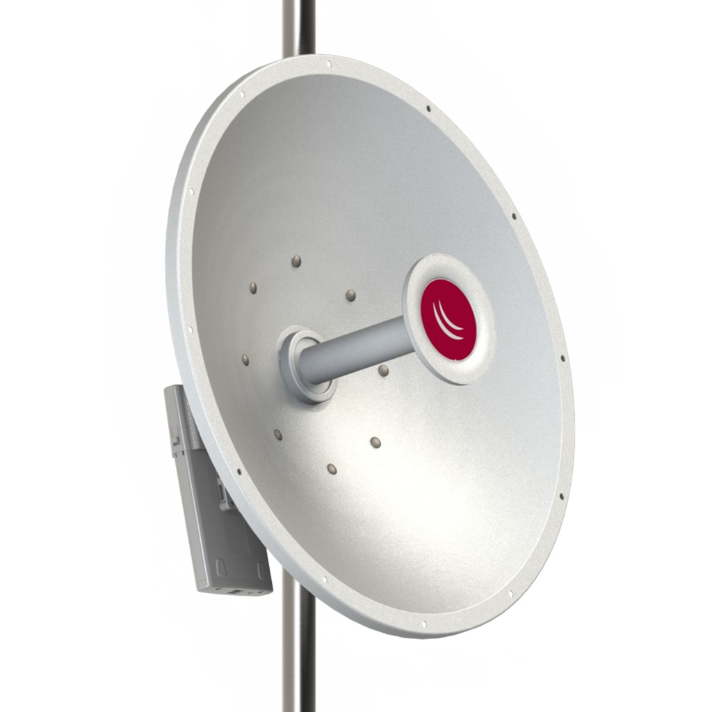 [MTAD-5G-30D3-4STD] Mikrotik - (mANT30 PA) Antena Direccional 4.7 - 5.8 GHz 30dBi de Ganancia Conector SMA Hembra con Montaje de Alineación de Precisión