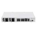 [CRS510-8XS-2XQ-IN] Mikrotik -  Cloud Router Switch de 2 Puertos 100 Gigabit QSFP28 8 Puertos 25 Gigabit SFP28 802.3 bt PoE-in