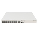 [CRS520-4XS-16XQ-RM] Mikrotik - Cloud Router Switch con 16 Puertos 100 Gigabit QSFP28 (123W sin accesorios) RouterOS (solo v7)