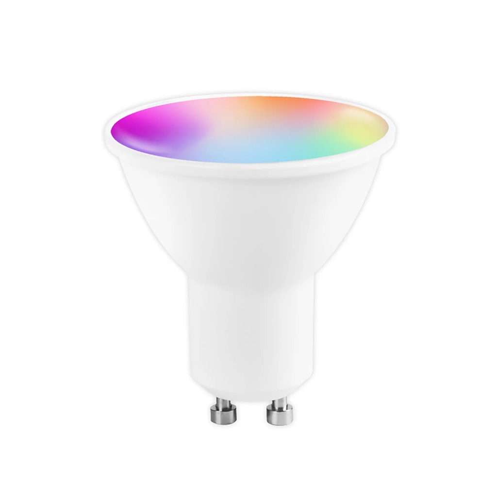 [5W-GU10-Smart-RGB] Lucerna - Bombillo LED GU10 Dicroico 5W Smart RGB