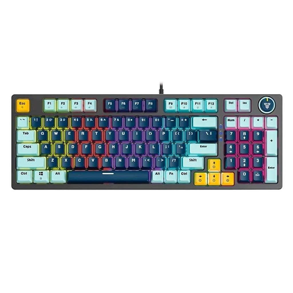[MK890V2-NAB(RD)] Fantech -Teclado Atom 96 alambrico SW Rojo [Azul Navy]