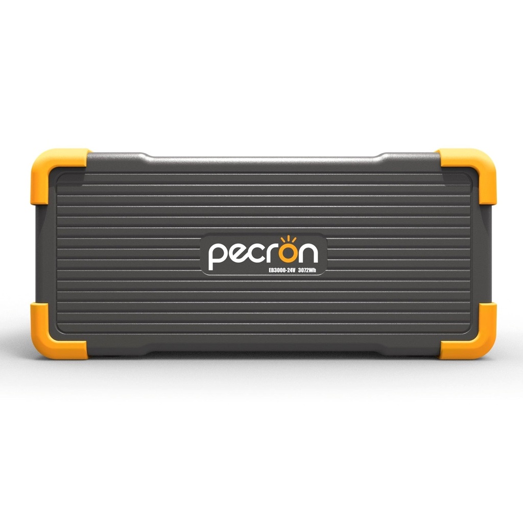 [EB3000-24V] Pecron - Bateria LiFePO4 de Expansion 24V 3072WH 25.6V/120AH Compatible solo con E2000LFP