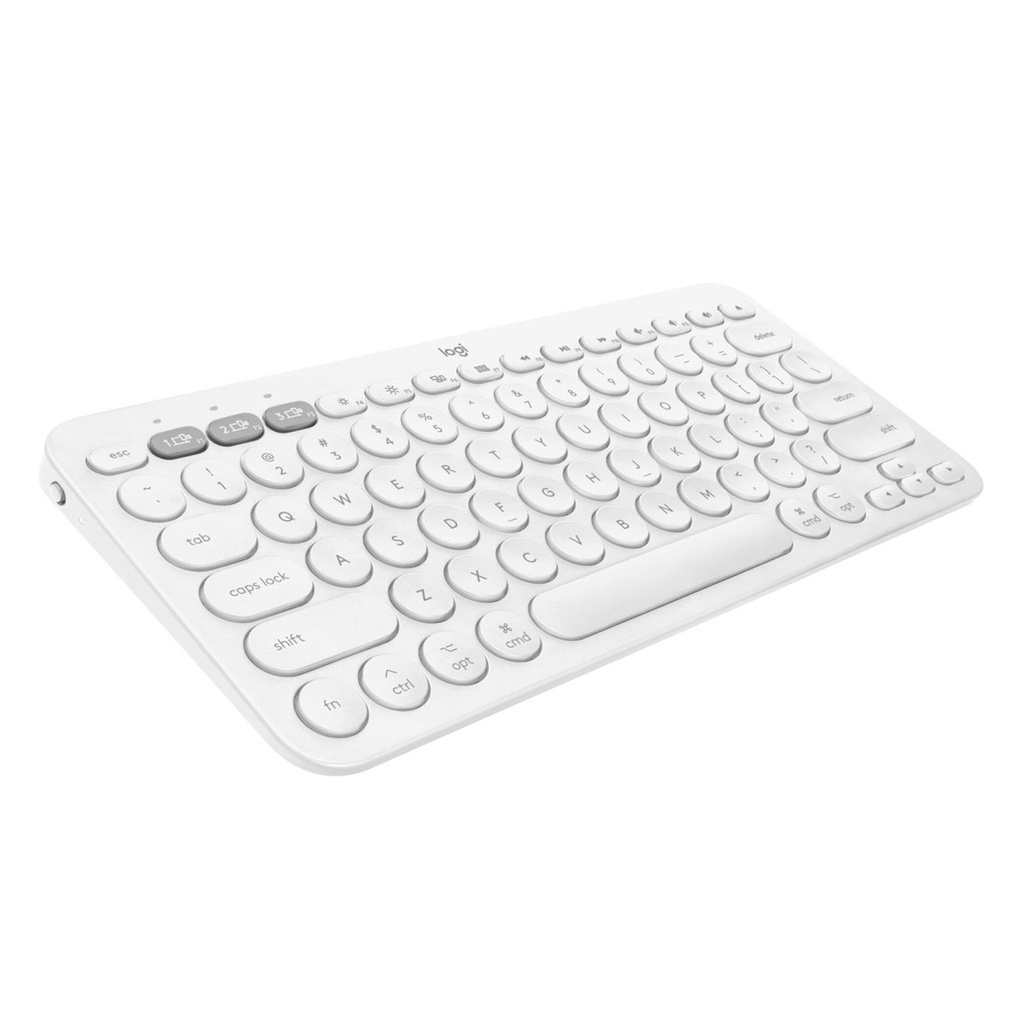 [K380S-WHITE] Logitech - Teclado Bluetooh Multidispositivo [Español] [Blanco]