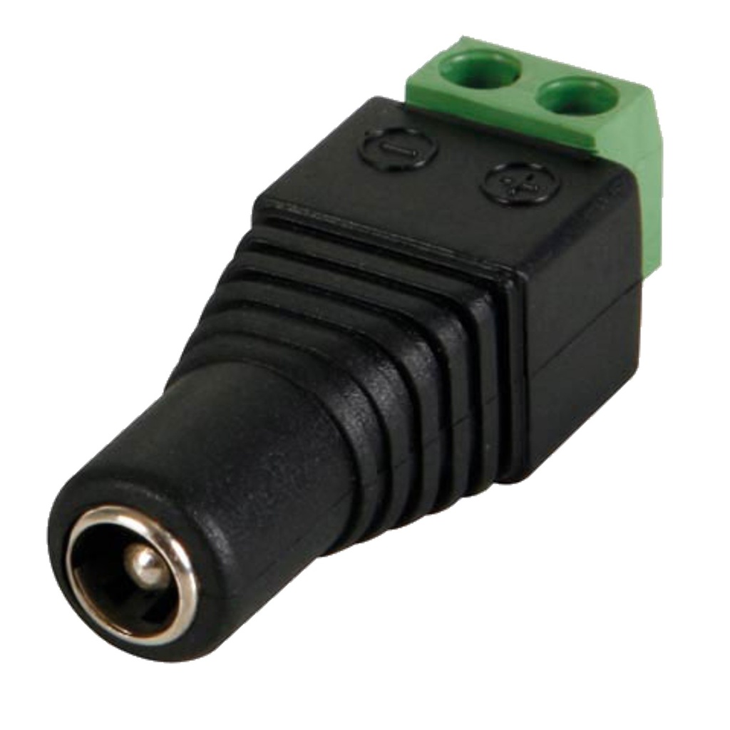 Conector 12V Hembra 2.1mm [1 Unidad]