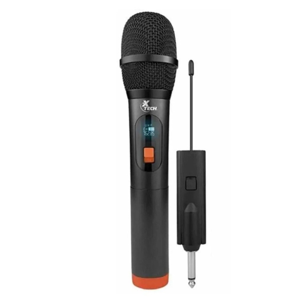 [XTS-690] Xtech - Micrófono Inalambrico de amp UHF con receptor cargable