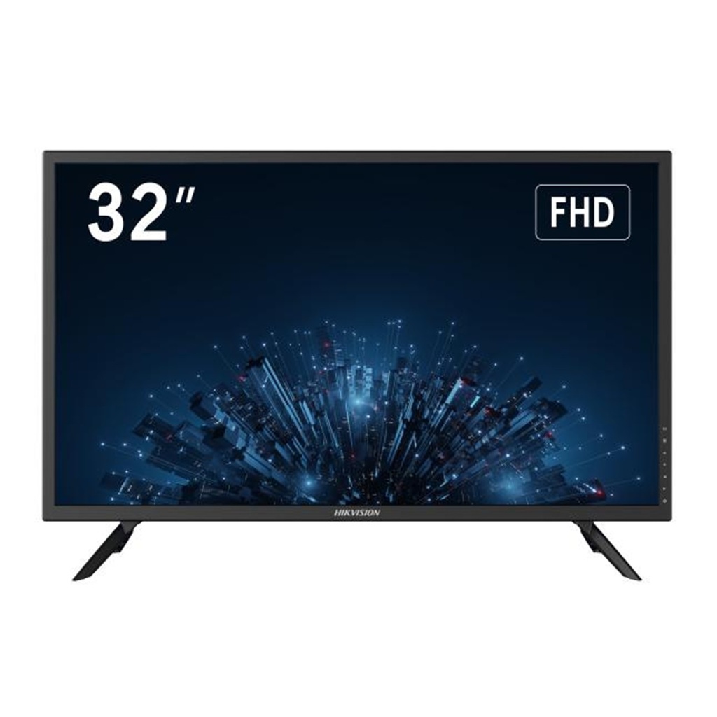 [DS-D5032F3-1V0S(American Standard)] Hikvision - Monitor LED 32" 2 Altavoces Potentes Entradas HDMI y VGA Uso 7-12 Montaje VESA (100 X 100) Calibración Inteligente de Imagen