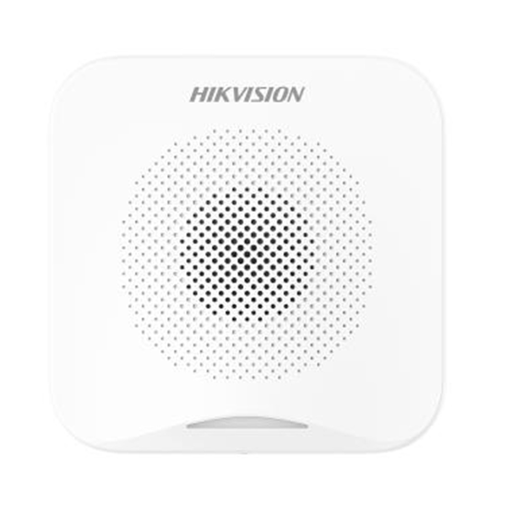[DS-PS201-WB(O-STD)/Red] Hikvision - (AX HOME) Sirena Inalámbrica Interior Alerta Ajustable entre 80 a 95dB