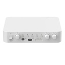 [DS-QAE1A80G1-VB(O-STD)/EU] Hikvision - Amplificador de Red de 2 Zonas de 80W Soporta ISUP, EZVIZ Cloud y el protocolo ISAPI