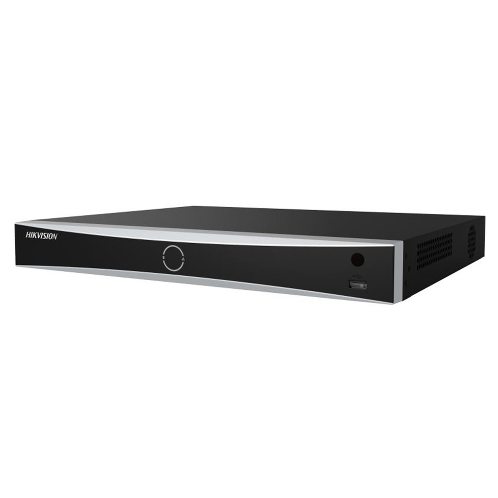 [iDS-7616NXI-M2/16P/X(STD)] Hikvision - NVR 8K [32MP] 16 Canales IP 16 Puertos POE+ Salida de vídeo 8K AcuSense Deepin Mind