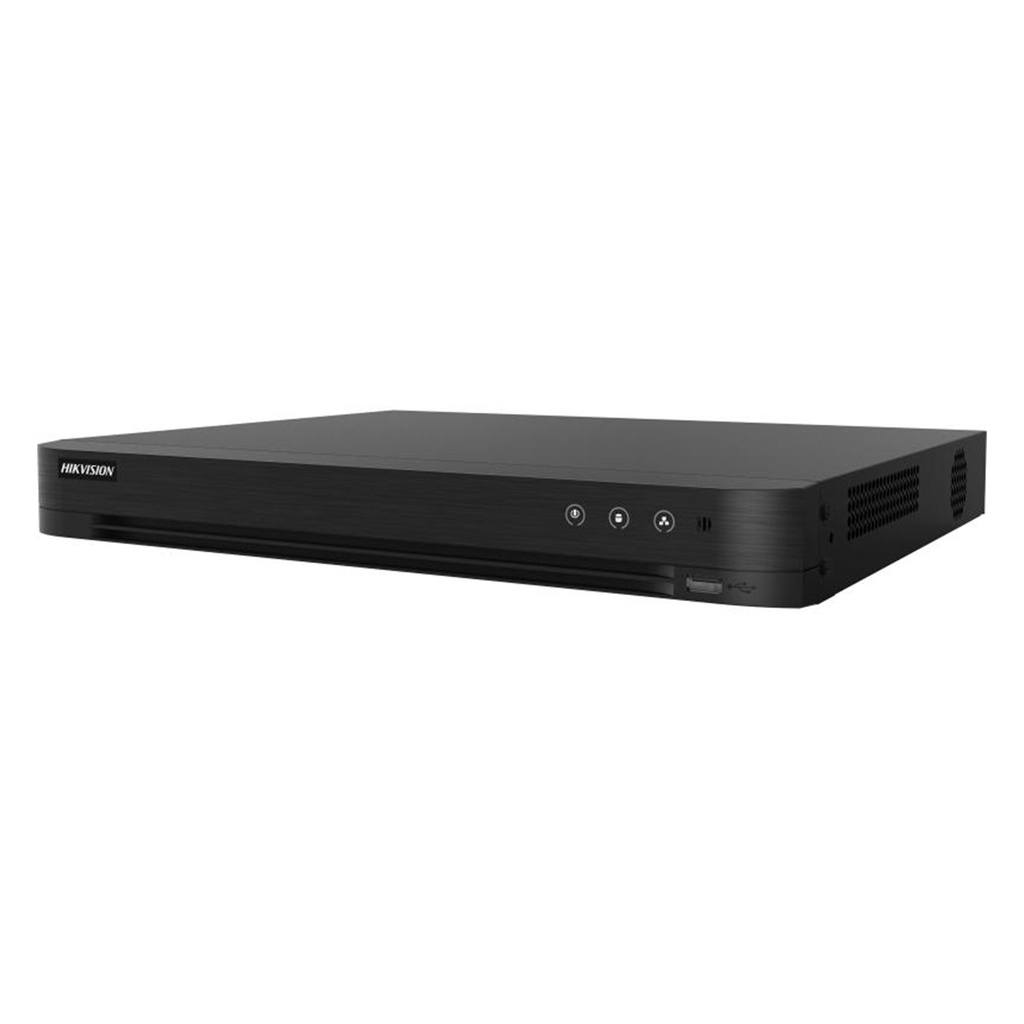[DS-7232HGHI-M2] Hikvision - DVR 1080P [2MP] Lite Pentahibrido 32 Canales TurboHD + 2 Canales IP Acusense Audio por Coaxitron