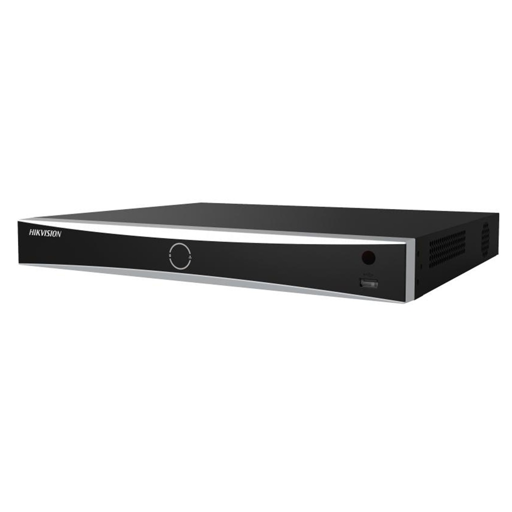 [DS-7616NXI-K2/16P(D)] Hikvision - NVR 4K [8MP] 16 Canales IP 16 Puertos POE Salida de vídeo 4K AcuSense