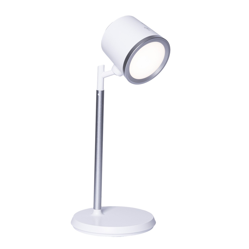 [BL1005] Astra - Lampara LED de Escritorio Recargable Multifuncional (Blanca)