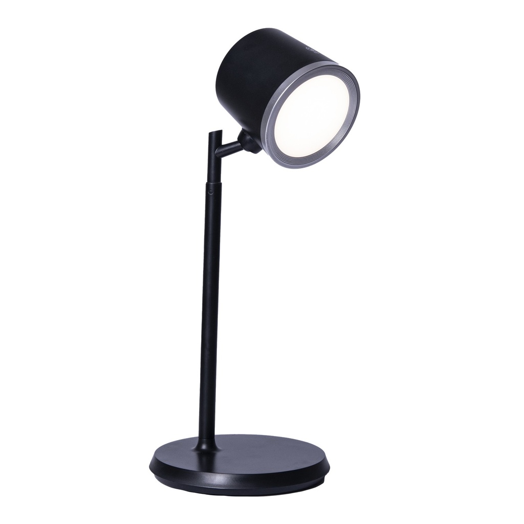 [BL1005BK] Astra - Lampara LED de Escritorio Recargable Multifuncional (Negra)