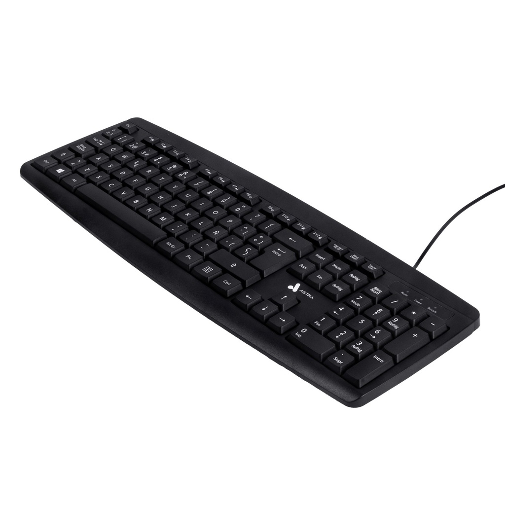 [K10] Astra - Teclado Alambrico USB [Negro]