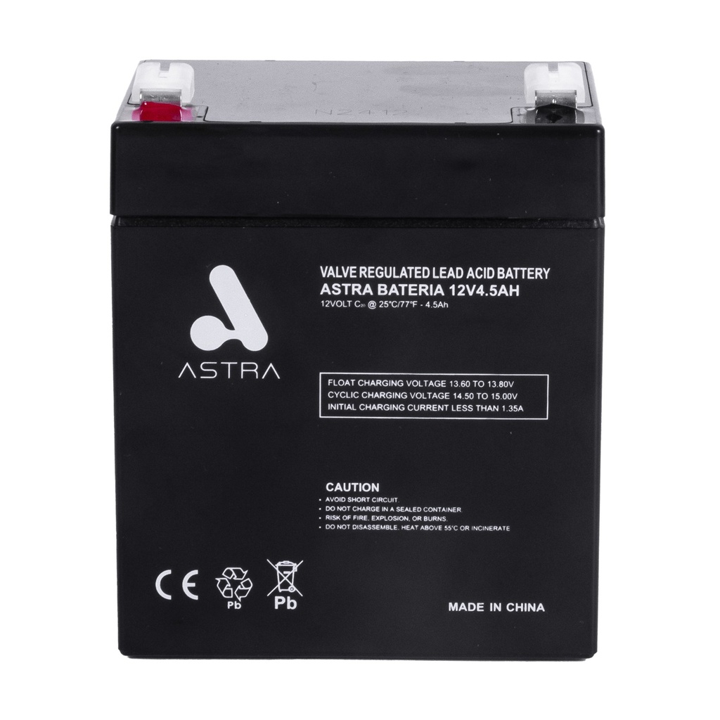 [12V5AH] Astra - Bateria Sellada Acido-Plomo 12V 4.5Ah
