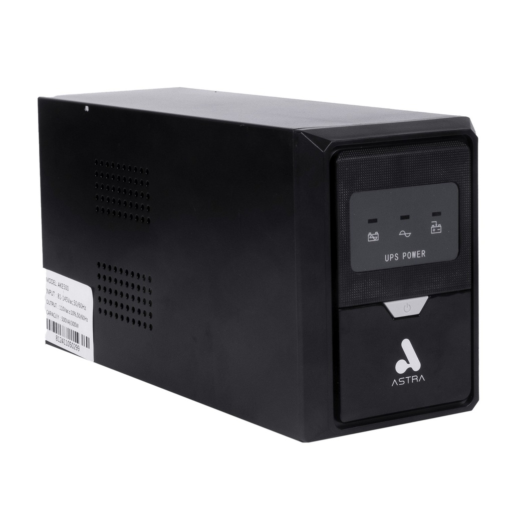 [AKE500] Astra - UPS 500Va/300W 110V 4 Nemas 50-60Hz con Panel LED