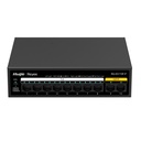 [RG-ES110F-P] Ruijie/Reyee - SMB Switch PoE+ 10 Puertos 10/100 Mbps 110 W Carcasa de Acero