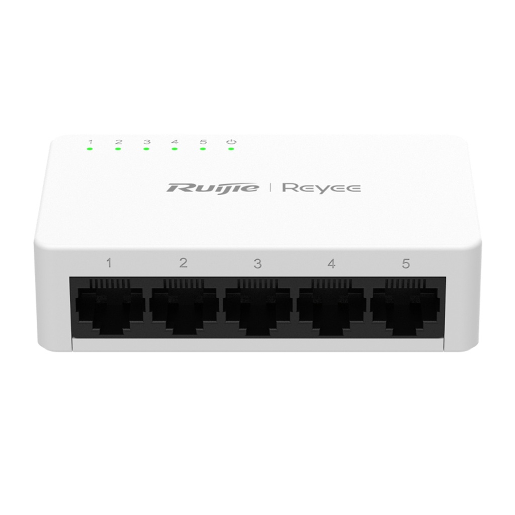 [RG-ES05F] Ruijie/Reyee - SMB Switch 5 Puertos 10/100 Mbps