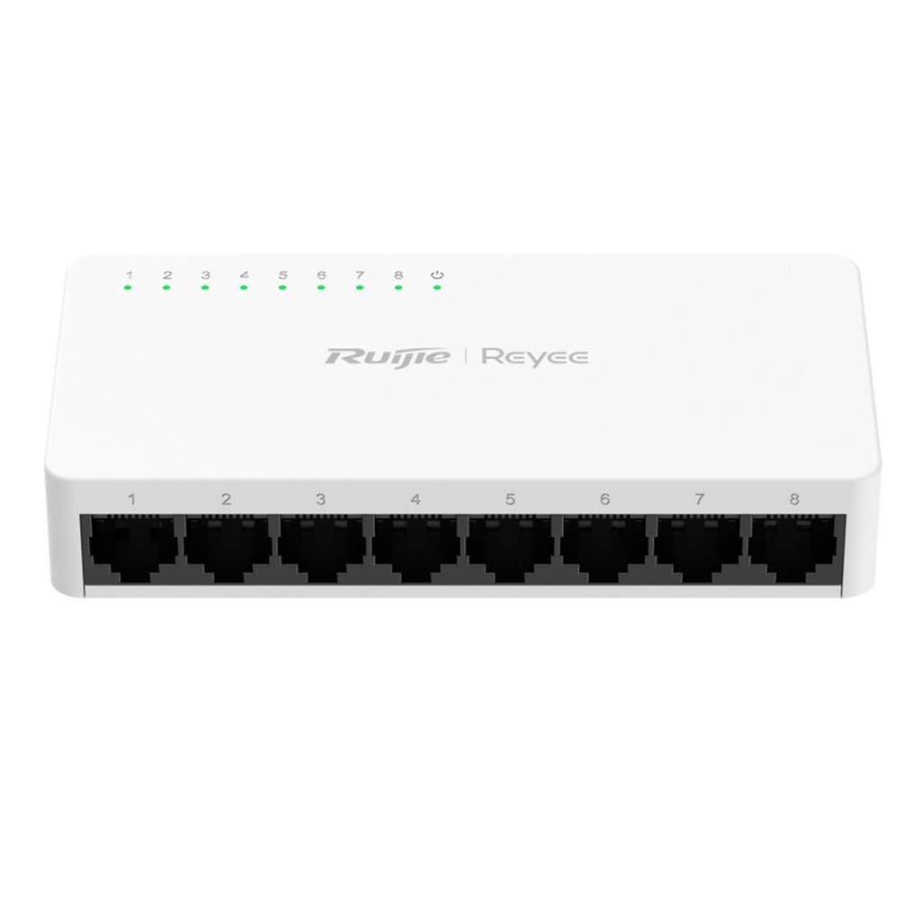 [RG-ES08F] Ruijie/Reyee - SMB Switch 8 Puertos 10/100 Mbps