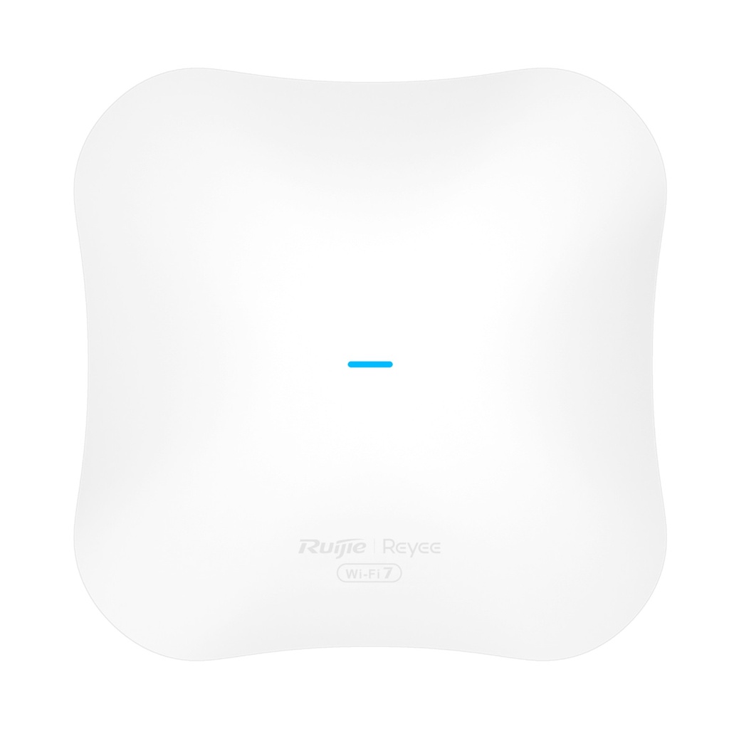 [RG-RAP72Pro] Ruijie/Reyee - SMB Punto de Acceso Mesh Wi-Fi 7 Doble Banda MLO hasta 512 Usuarios Ancho de Banda de hasta 5 Gbps Interior con Puerto 2.5G 802.11 BE19000 MU-MIMO 5X5