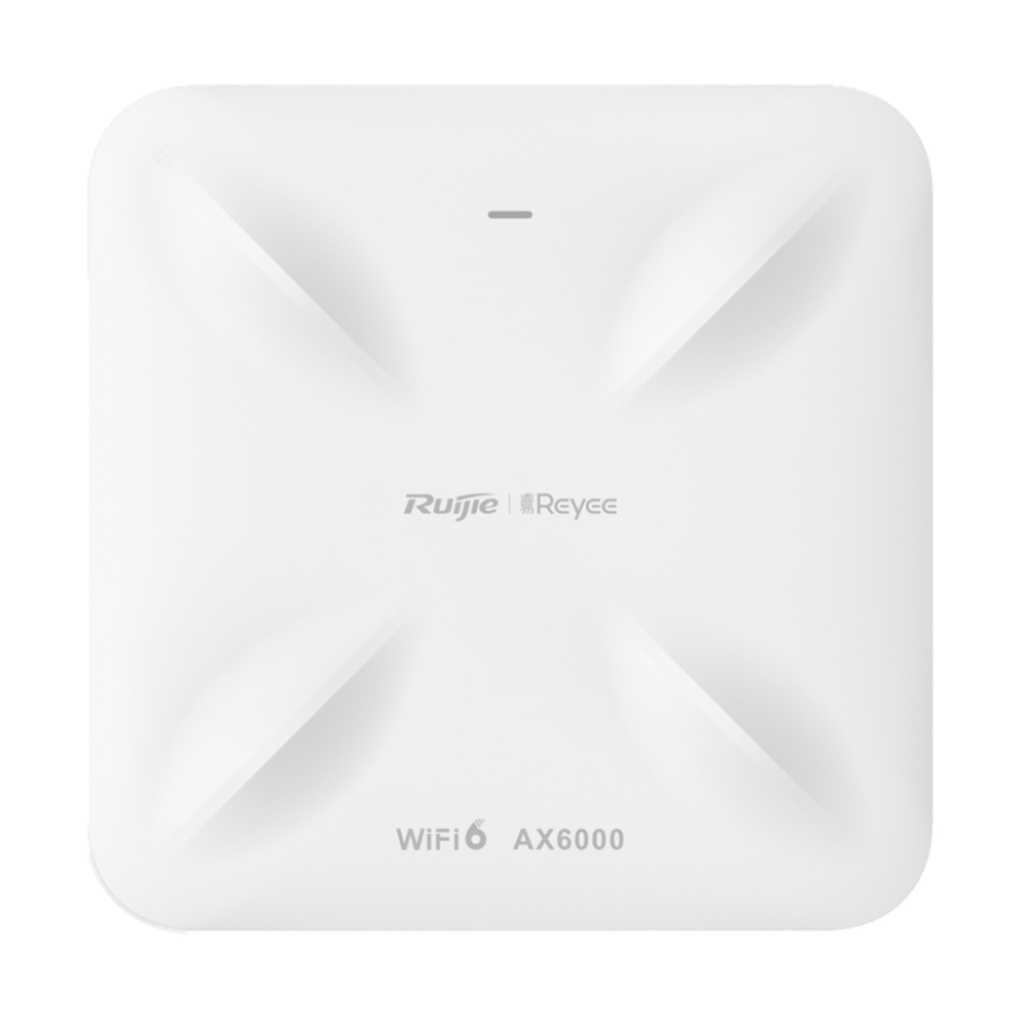 [RG-RAP2260(H)] Ruijie/Reyee - SME Punto de Acceso Mesh Wi-Fi 6 con Doble Puerto Multi-gigabit 2.5G Interior en Techo hasta 5.9 Gbps Doble Banda 802.11 AX6000 MU-MIMO 4x4