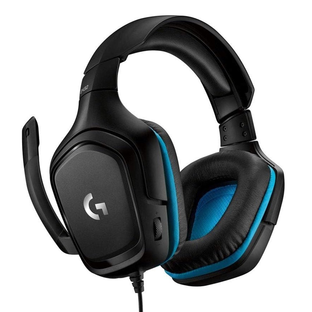[G432] Logitech - Audifonos con Micrófono Gaming Negro cableados