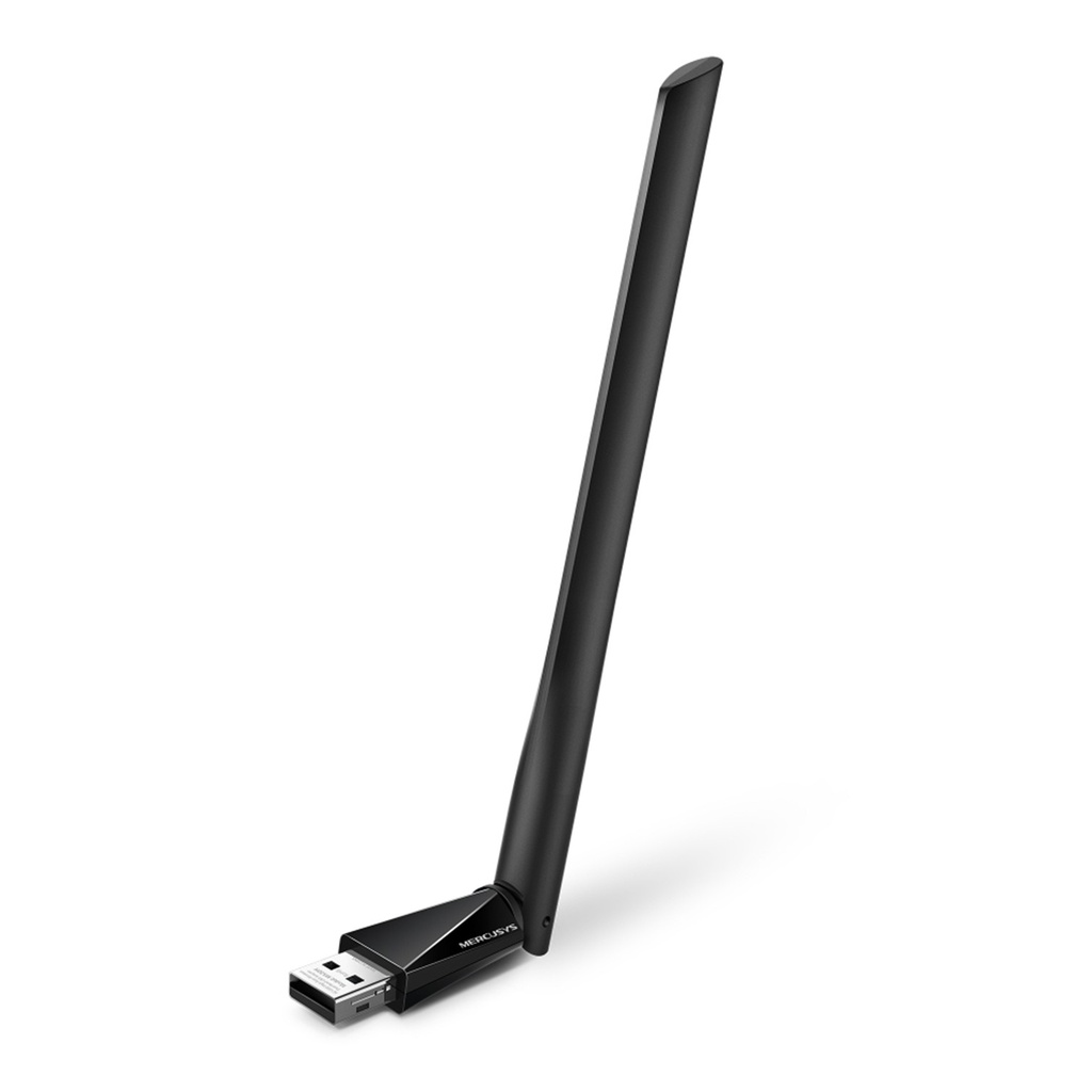 [MA30H]  Mercusys - Adaptador USB Inalambrico WiFi Doble banda de Alta Ganancia AC1300