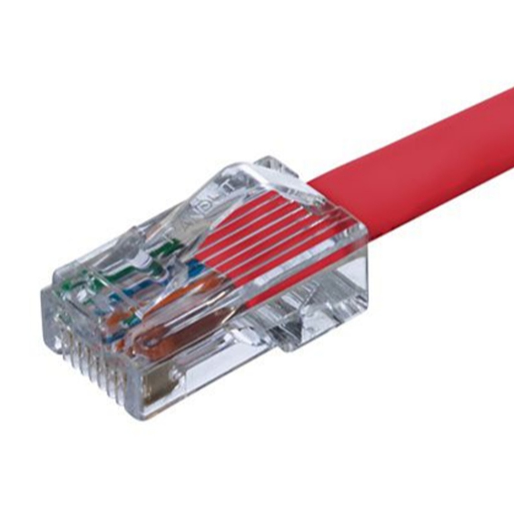 [UTPCH10RDY] Panduit - Patch Cord UTP CAT5e (Categoria 5e) Rojo 24 AWG Pan-Net [10ft/3M] [Unidad]