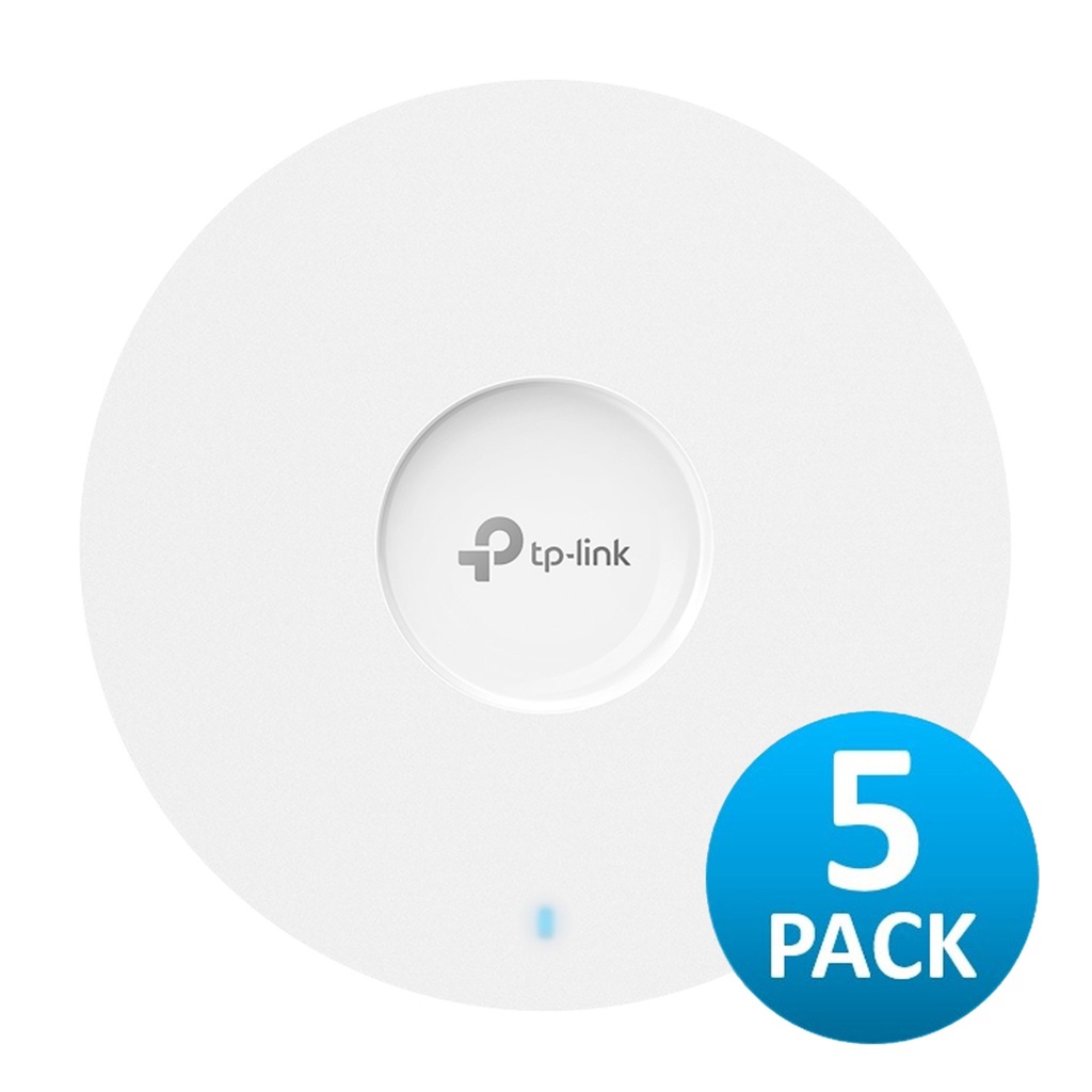 [EAP613(5-PACK)] TP-Link - Punto de Acceso WiFi 6 de Montaje en Techo AX1800 Mesh [Omada] [5 Unidades]