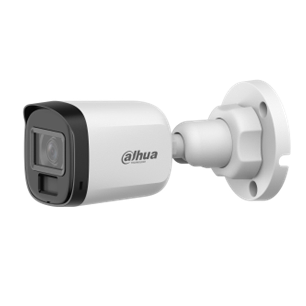 [DH-HAC-B1A51N-U-IL-A] Dahua - Cámara Bullet [5MP] con Audio Lente 2.8mm Smart Dual Light  [Plastico] [Serie Cooper] 