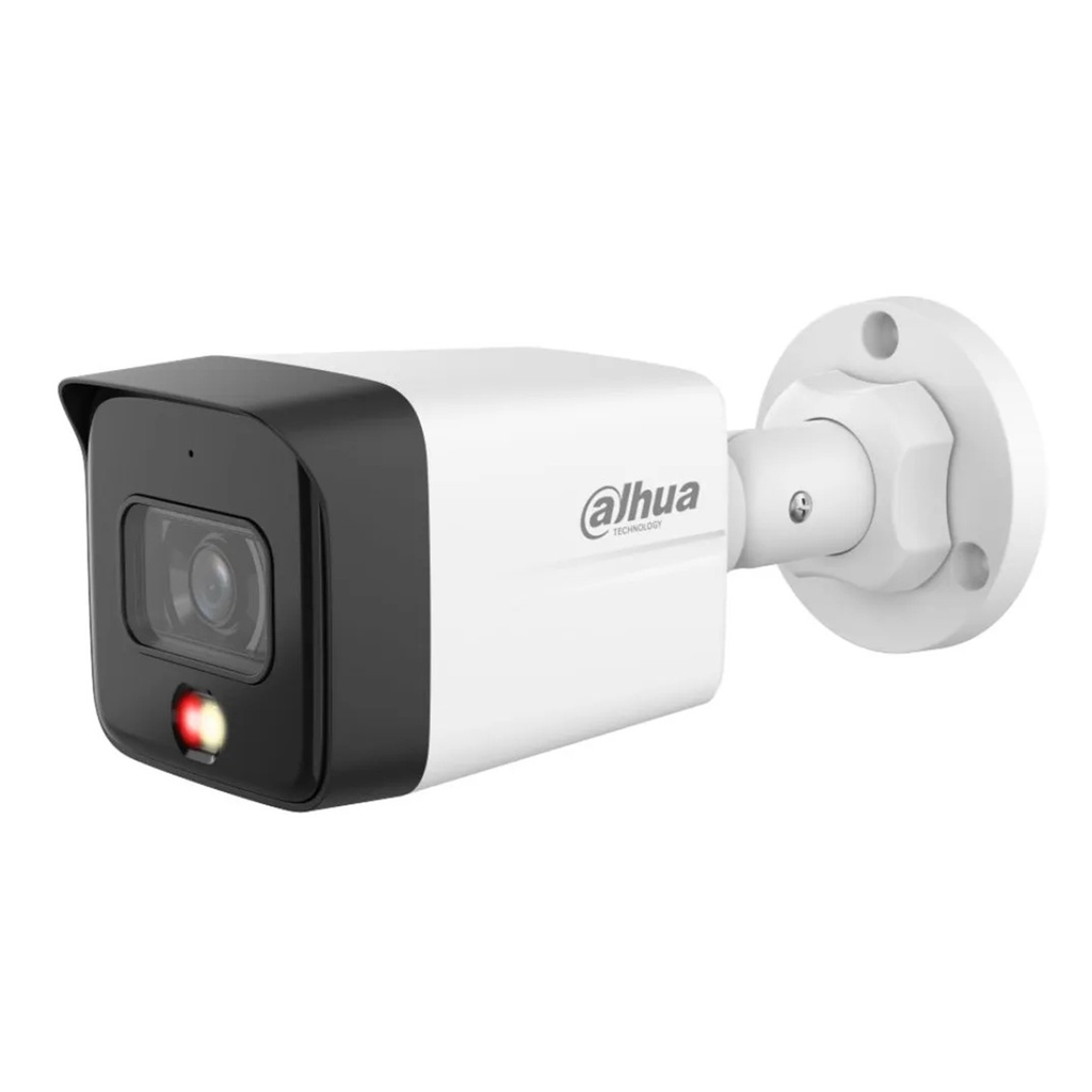 [DH-IPC-HFW1839TC-A-IL] Dahua - Cámara Bullet IP 4K [8Mp] con Audio Lente 2.8mm Smart Dual Light [Serie 1] 