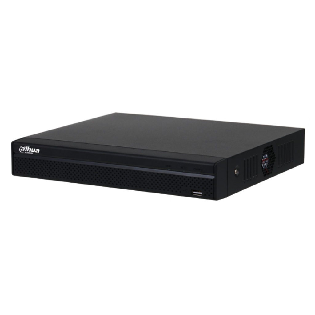 [DHI-NVR1108HS-8P-S3/H] Dahua - NVR Compacto de 8 Canales con 8 PoE y H.265 1 HDD de hasta 8Tb [Serie 1]
