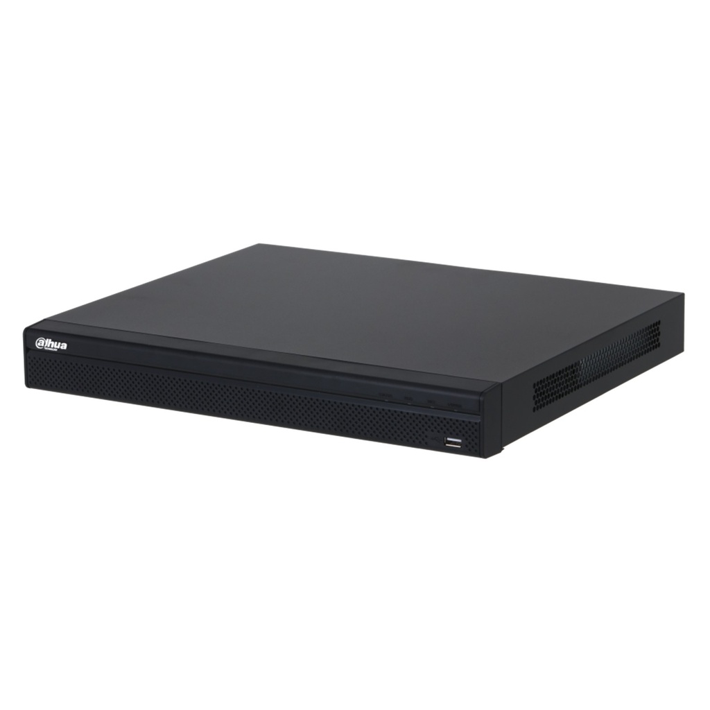 [DHI-NVR2216-16P-4KS3] Dahua - NVR de 16 Canales con 16 PoE y H.265 con Inteligencia Artificial 2 HDD de hasta 20Tb [Serie 2]