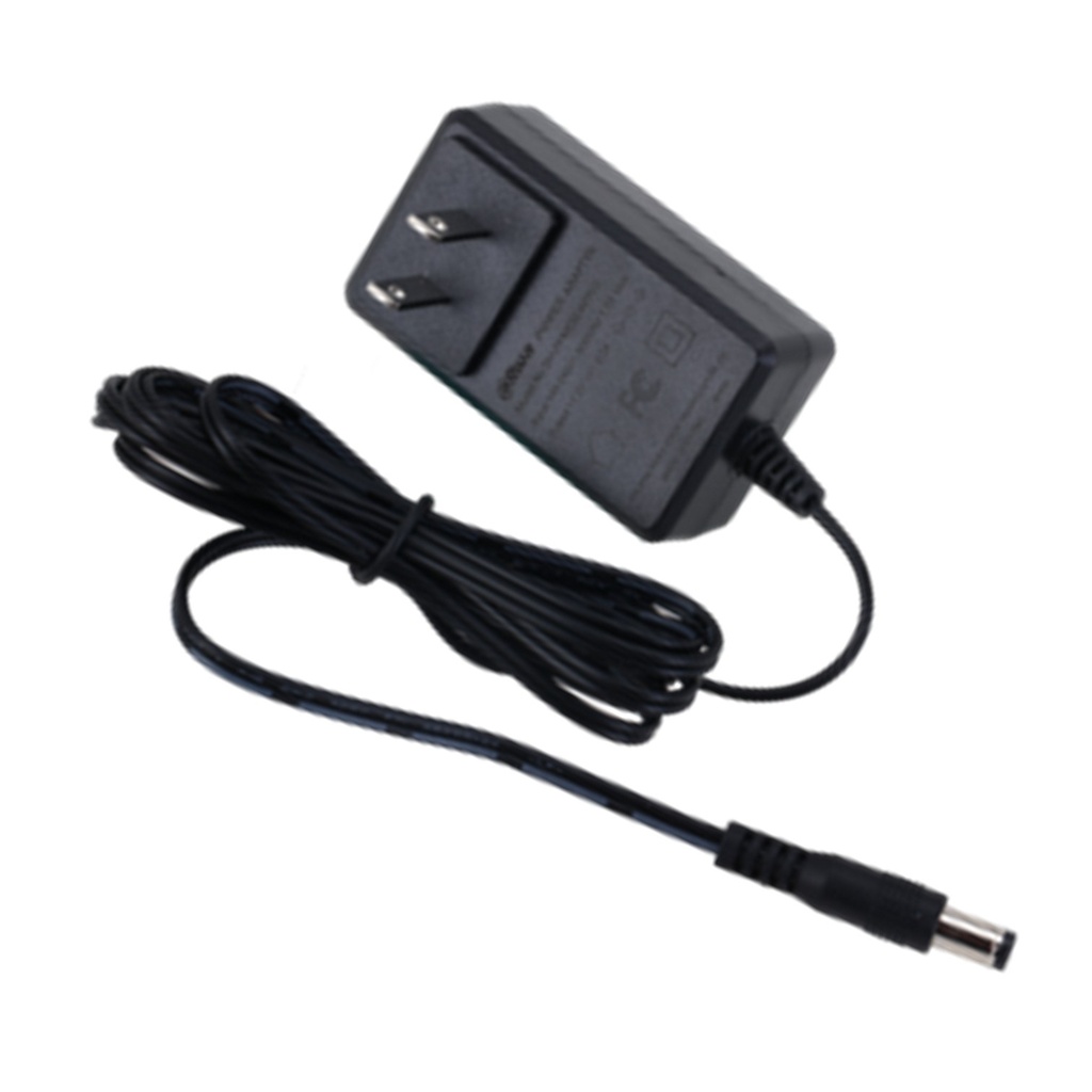 [DH-PFM320-020US] Dahua - Transformador Fuente de Poder de 12V 2Amp Entrada de 100-240V Especial para Camaras de CCTV Cable de 1.5 metros Certificacion FCC
