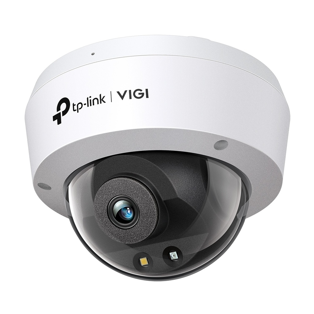 [C250-2.8] Vigi By TP-Link - Cámara IP Alta Definición [5Mp] Tipo Domo Full Color con Audio PoE y 12V IP67 [Lente 2.8mm]