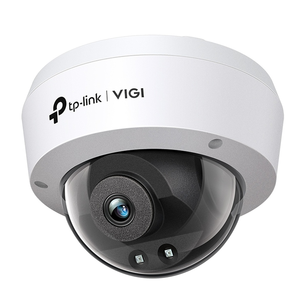 [C240I-2.8] Vigi By TP-Link - Cámara IP Alta Definición [4Mp] Tipo Domo con IR PoE y 12V IP67 [Lente 2.8mm]