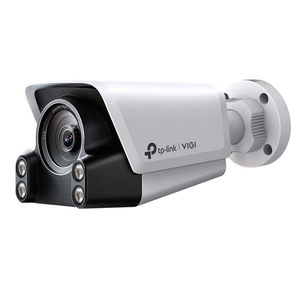 [C340S-4] Vigi By TP-Link - Cámara IP Alta Definición [4Mp] Tipo Bullet ColorPro con Audio PoE y 12 IP67 [Lente 4mm]