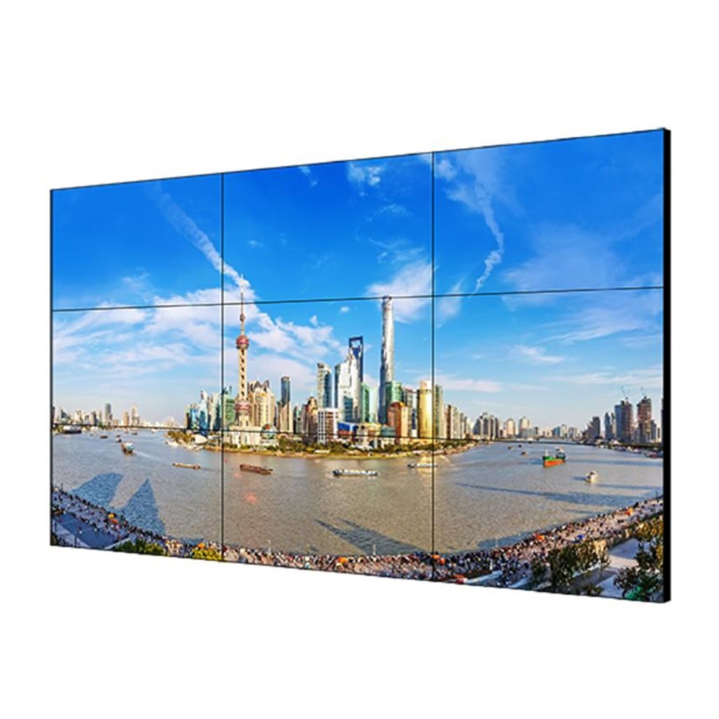[DS-D2046EL-0A(O-STD)(1 IN 1 Package)] Hikvision - Pantalla LCD de 46" y 1,7 mm Entrada de señal 4K Bucle Automático de hasta 30 Pantallas con Interfaces HDMI