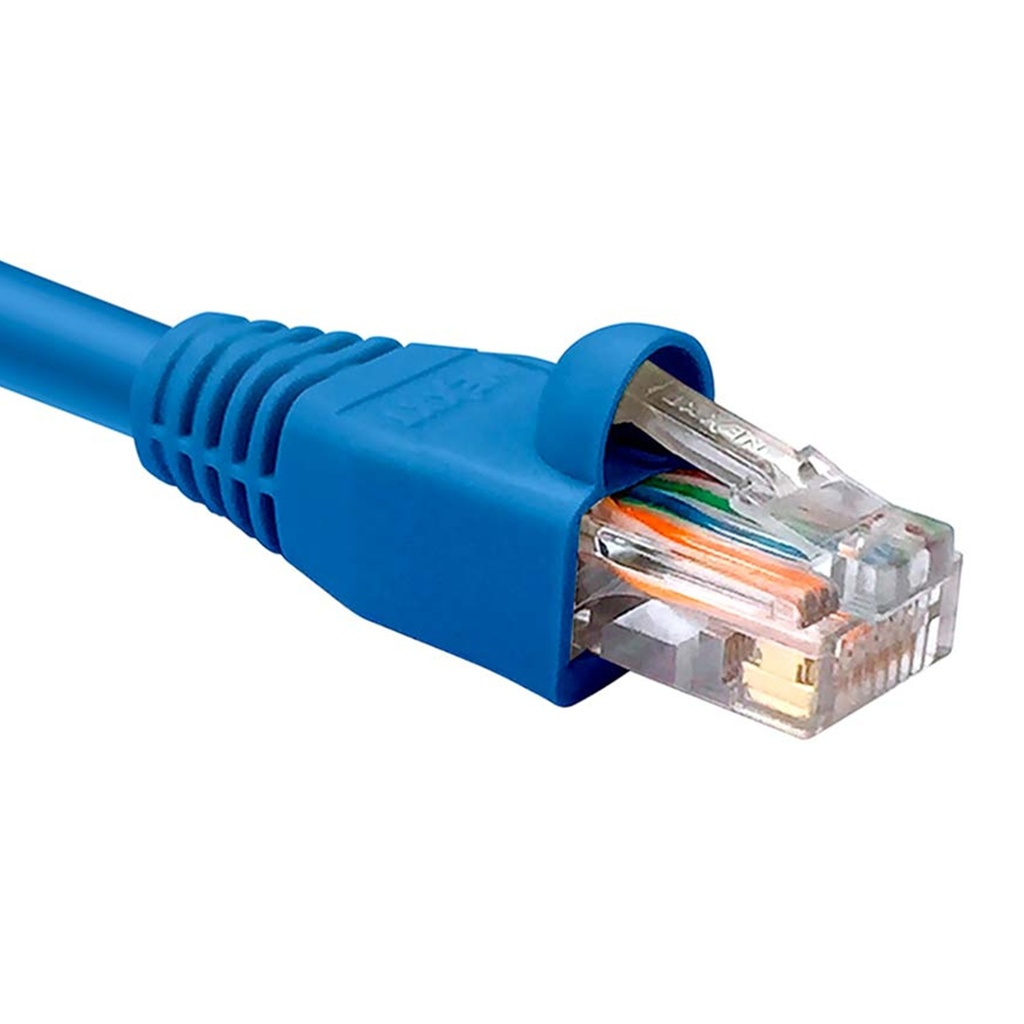 [AB360NXT02] Nexxt - Patch Cord UTP Multifilar CAT5e (Categoria 5e) 26AWG Revestimiento CM (Azul) [1M/3ft] [Unidad]