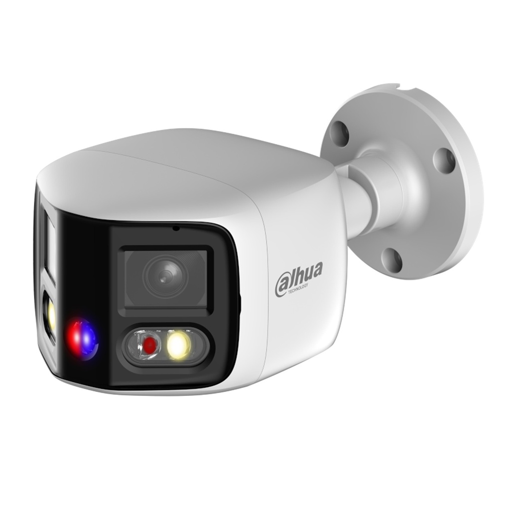 [DH-IPC-PFW3849S-A180-AS-PV] Dahua - Cámara Bullet IP 4K [8Mp] TiOC Duo con Audio Lente 2.8mm WizSense SMD 4.0 IP67 [Metalico] [Serie 3] 