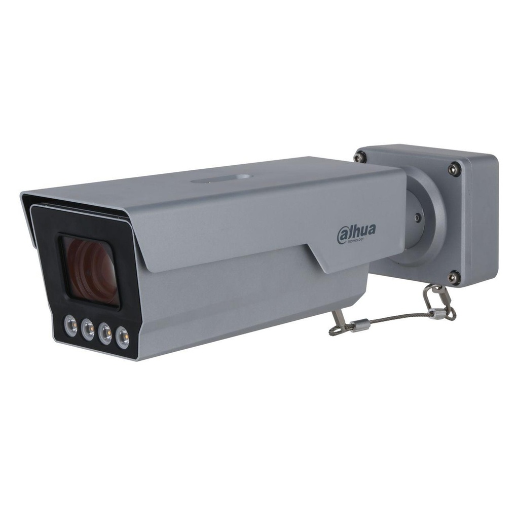[DHI-ITC431-RW1F-IRL8] Dahua - Cámara Bullet IP ANPR 2K [4MP] con Audio Lente Motizado 10-50mm ANPR (Reconocimiento de Matrículas) Detección hasta 180Km/h IP67 [Metal/Plástico] [Serie Project]