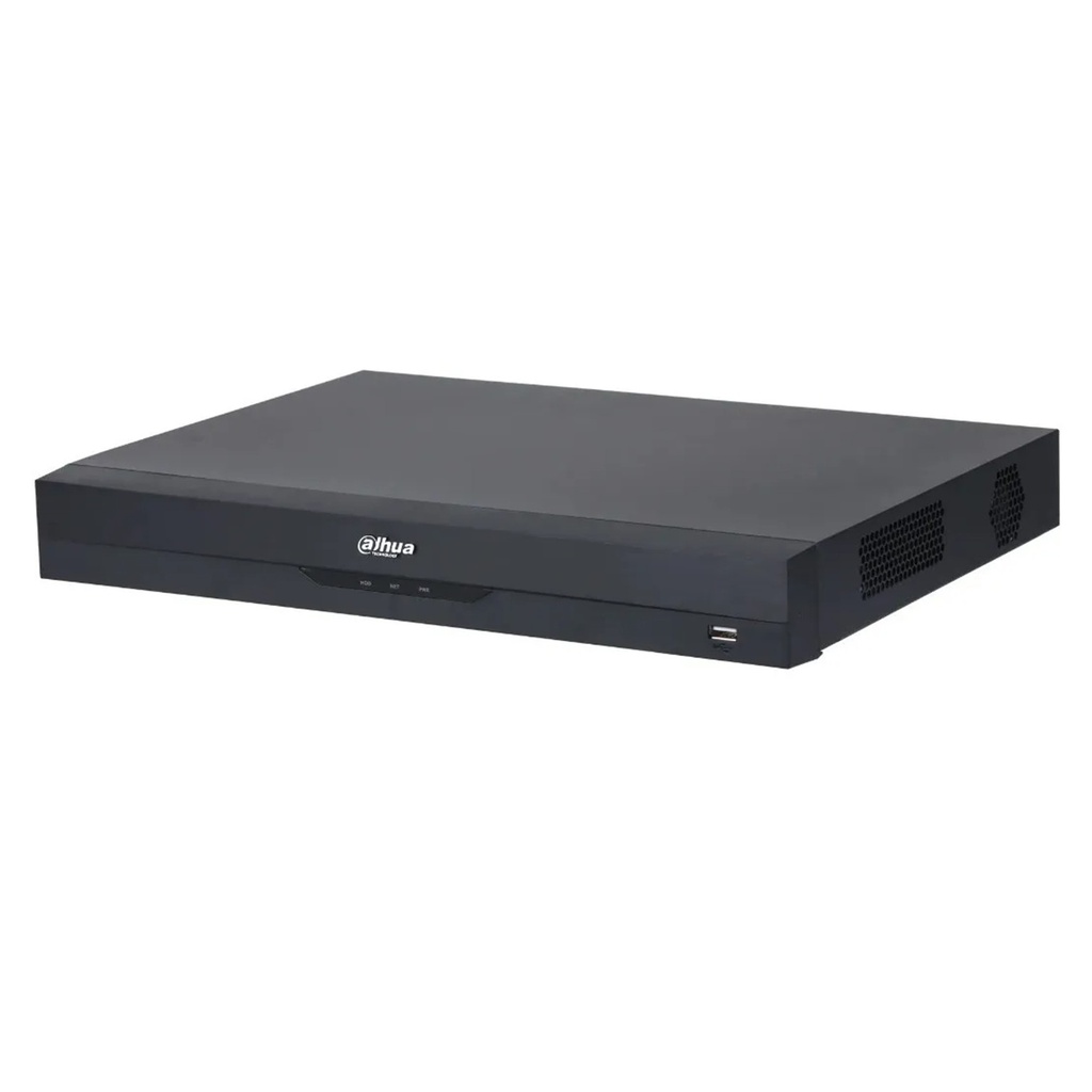 [DH-XVR5232AN-I3] Dahua - DVR de 32 Canales de [5Mp] Lite WizSense H.265+ 2 HDD hasta 32 Canales IP 2Ch de Reconocimiento Facial SMD Plus Codificación IA Onvif Funciones IoT&POS Audio Bidireccional