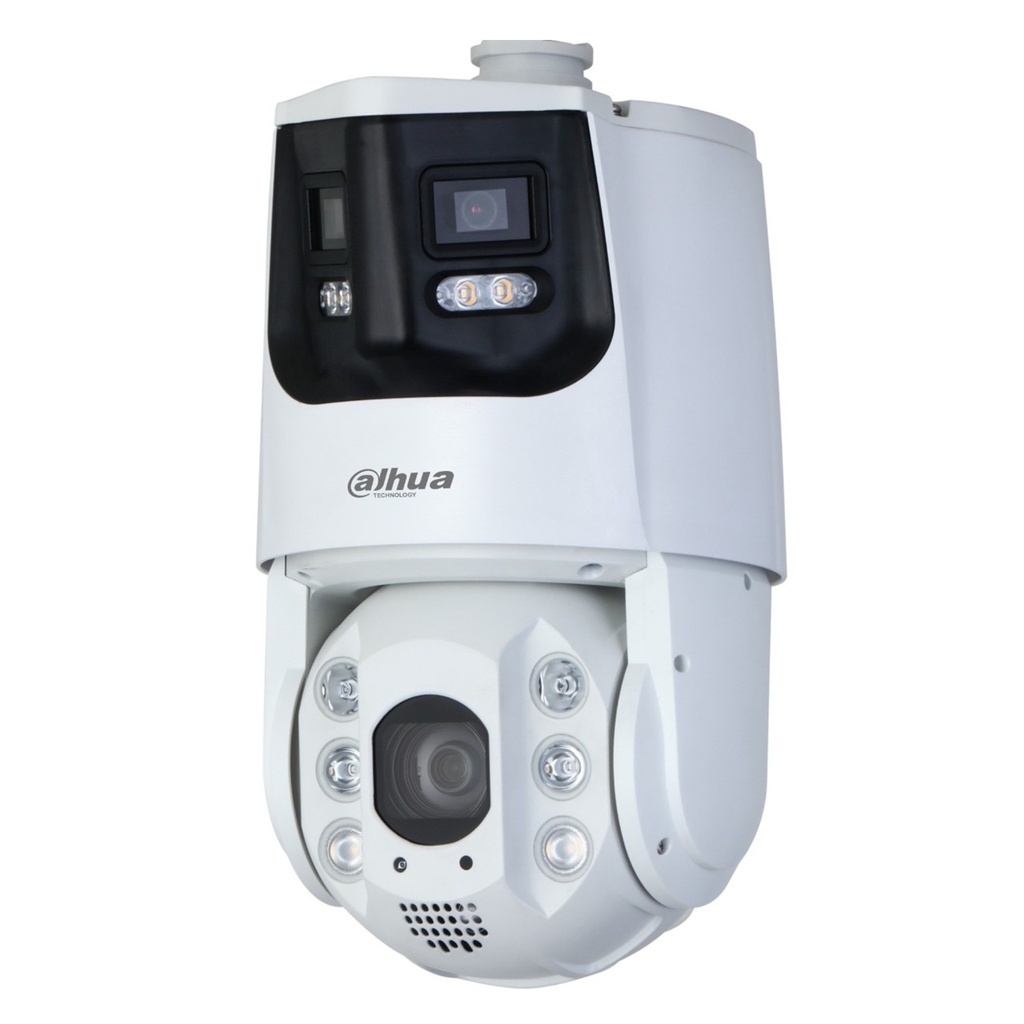 [DH-SDT6C425-4P-GB-APV-0280] Dahua - Cámara PTZ Panorámica IP [4Mp] Iluminadores Duales Inteligentes 25X Zoom Starlight IR hasta 200m Auto-tracking Protección Perimetral Detección Facial IP66 Disuasión Activa Sirena y Estrobo